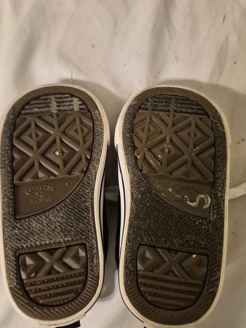 Converse All Star Kids Black and White Low Top Sneakers